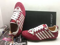 chaussures dsquared hommes new style 2013 cuir big rose